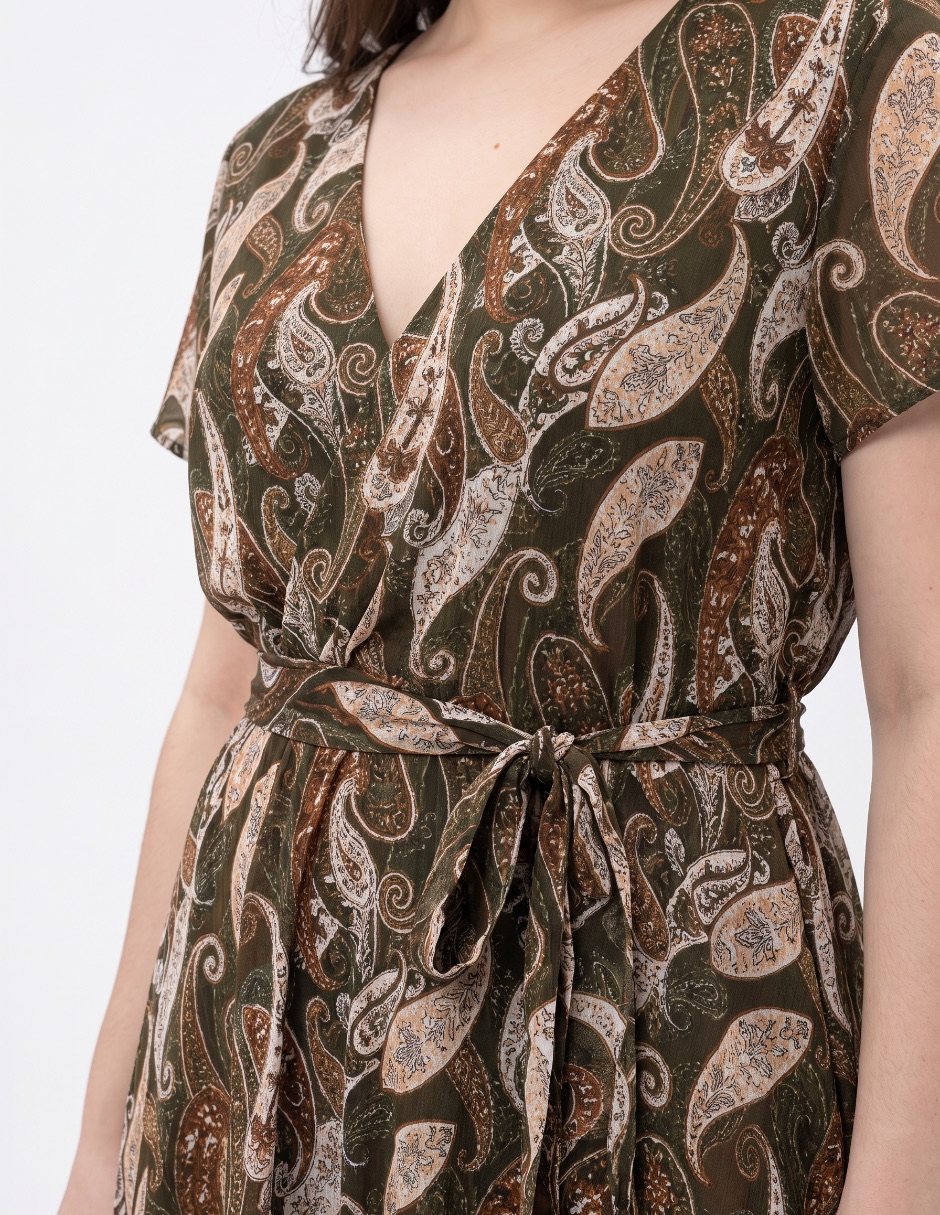 Vestido midi casual para mujer 4