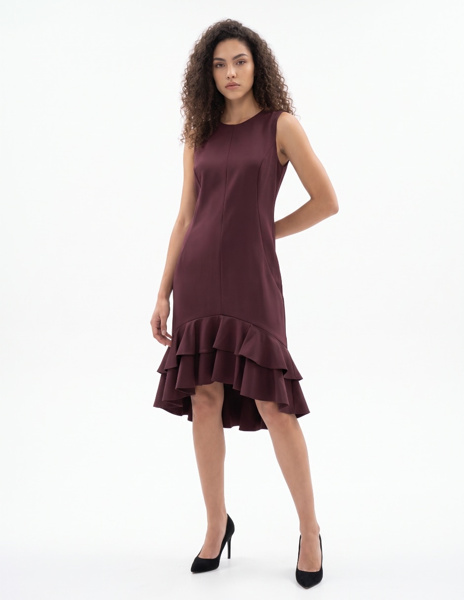 Vestido arriba rodilla casual para mujer Vestido arriba rodilla casual para mujer