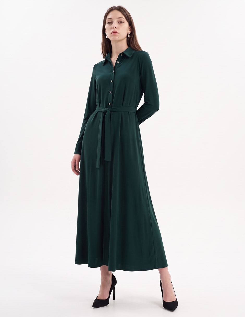 Vestido crop casual para mujer