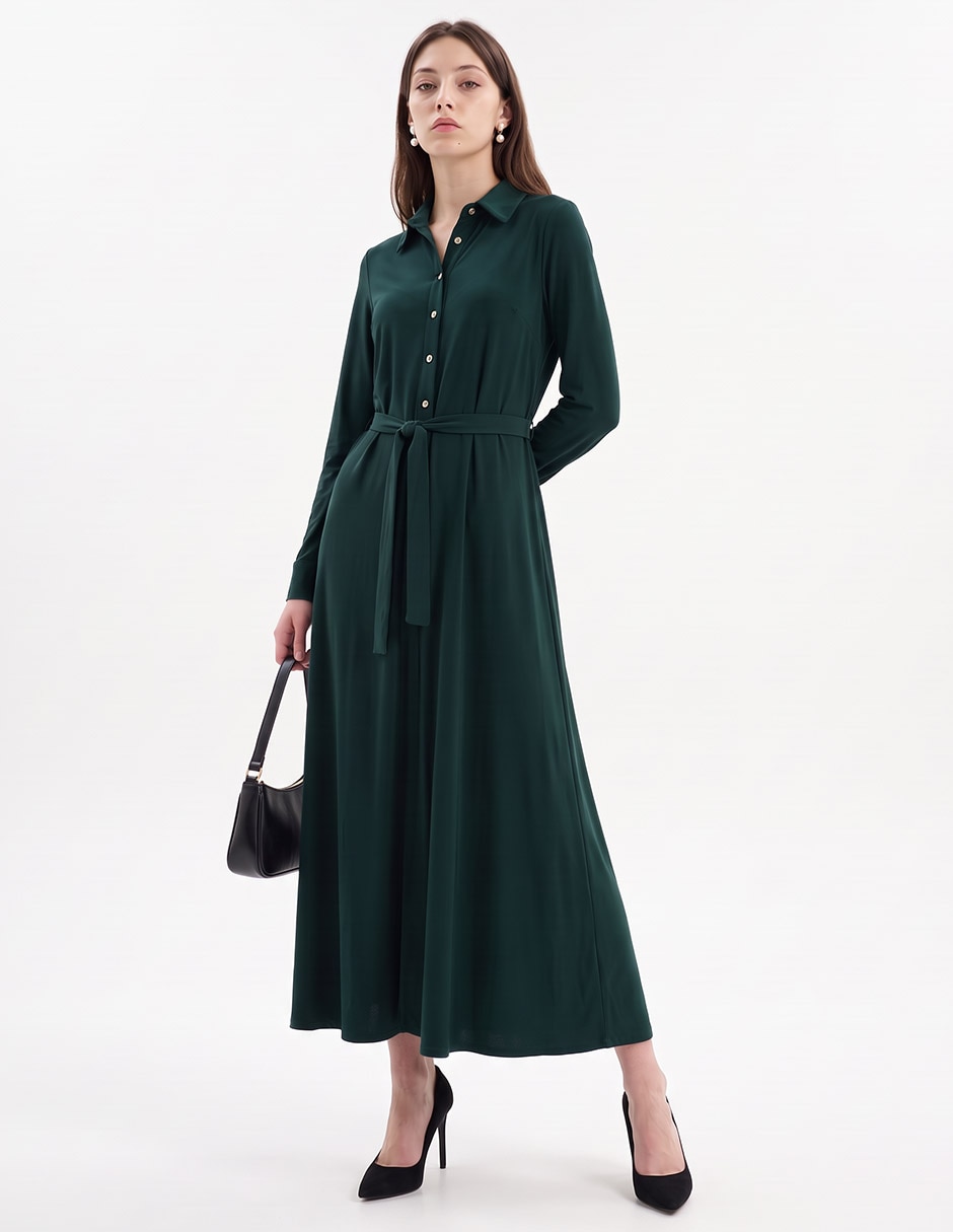 Vestido crop casual para mujer