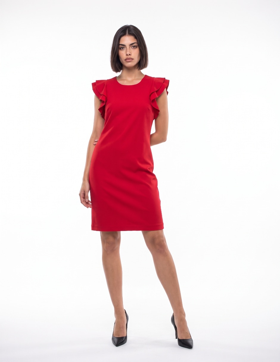 Vestido arriba rodilla casual para mujer Vestido arriba rodilla casual para mujer