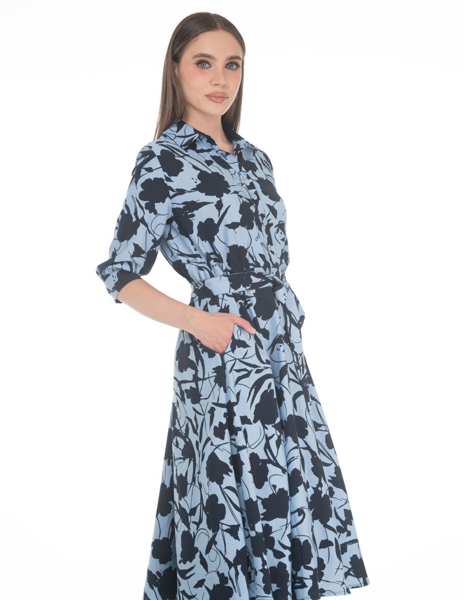 Vestido midi casual para mujer 3