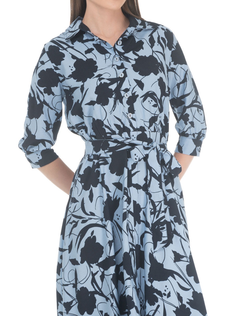 Vestido midi casual para mujer 4