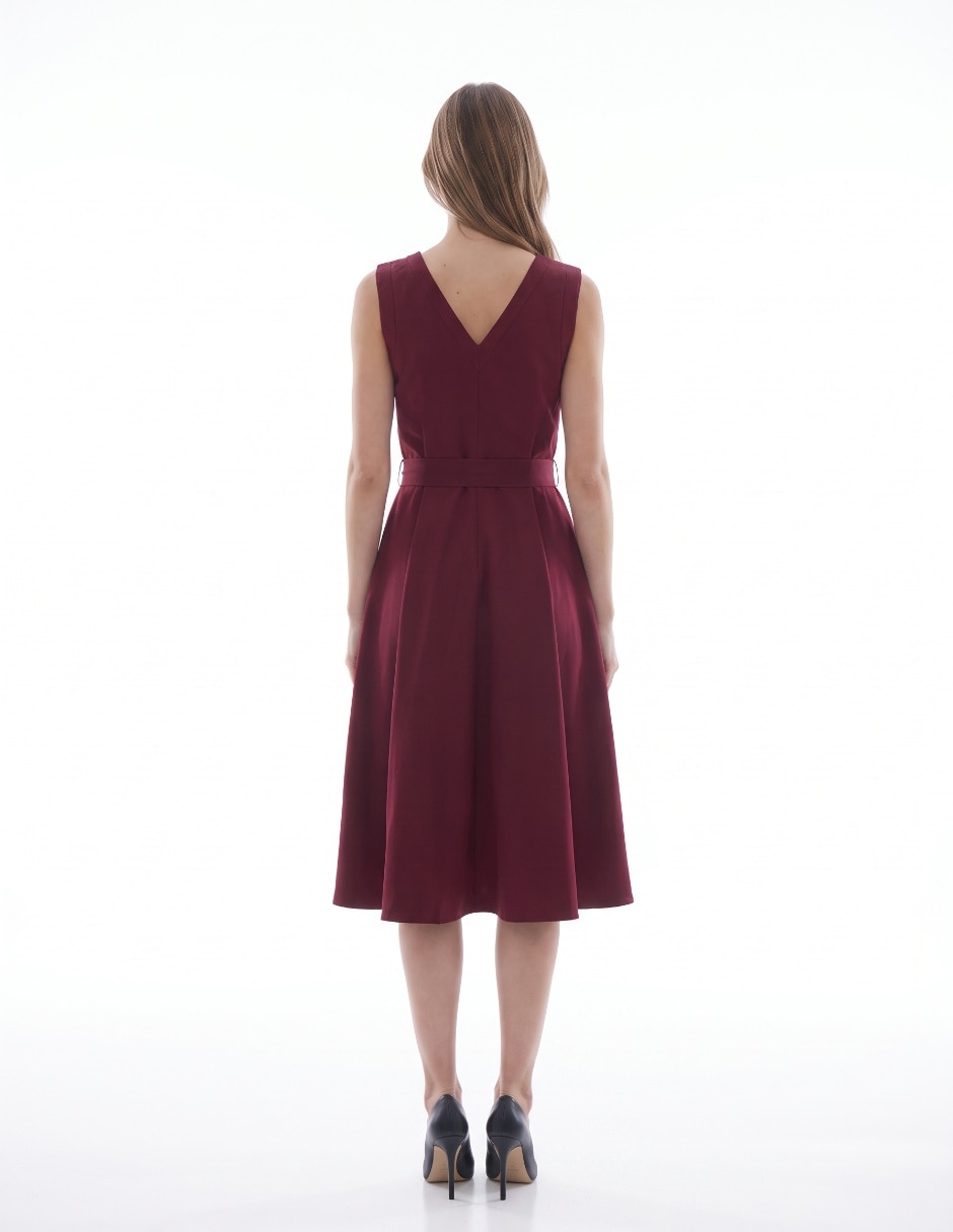 Vestido midi casual para mujer 2