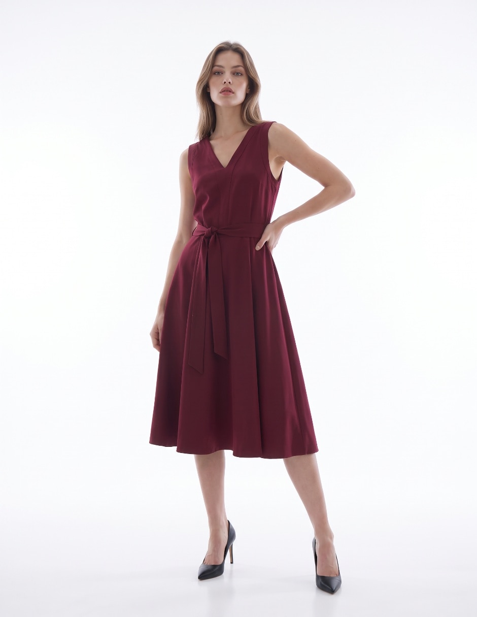 Vestido midi casual para mujer 3