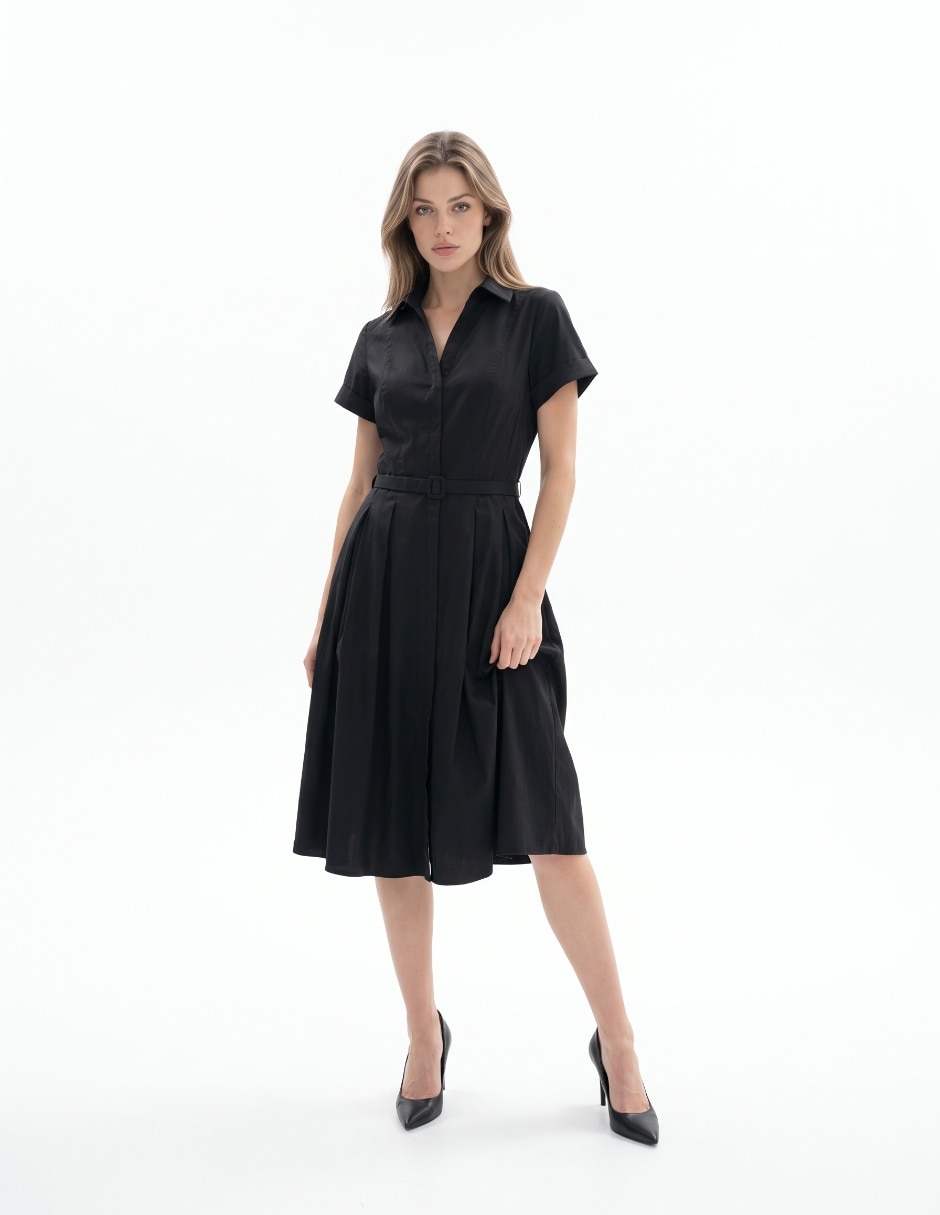Vestido midi casual para mujer Vestido midi casual para mujer