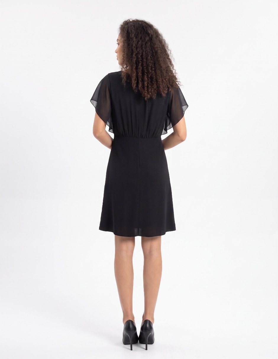 Vestido a la rodilla casual para mujer 2