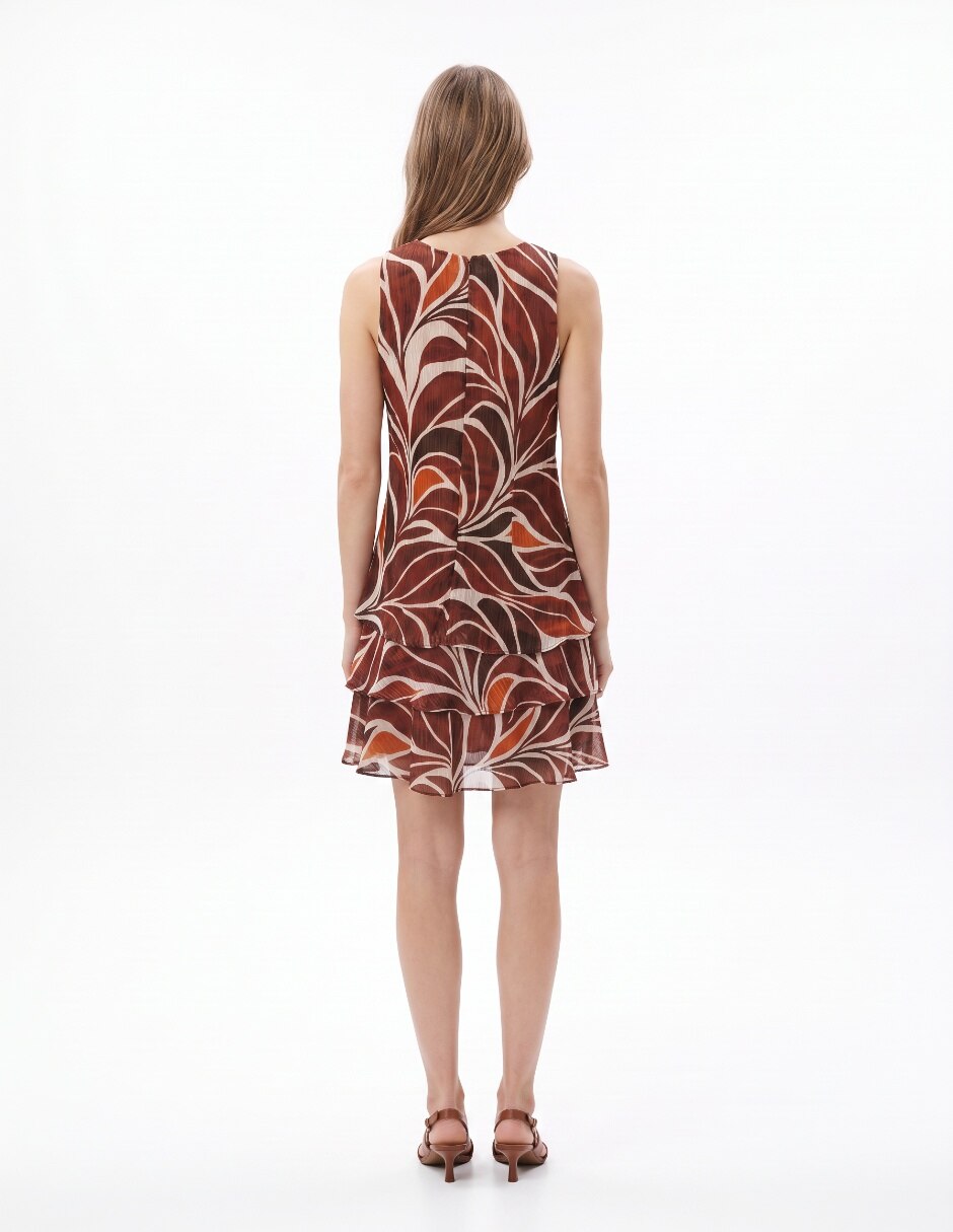 Vestido a la rodilla casual para mujer 2