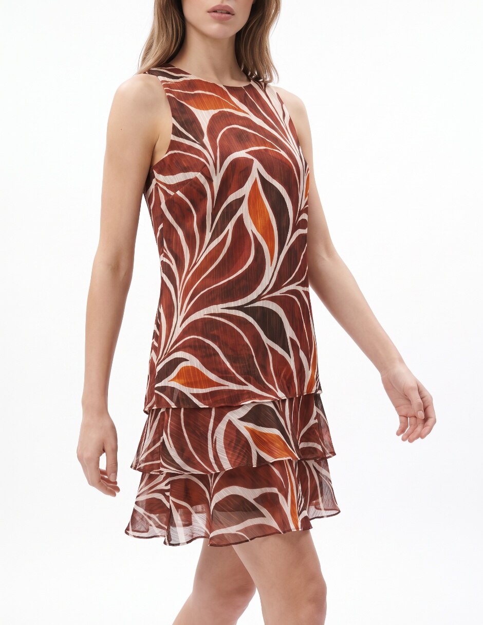 Vestido a la rodilla casual para mujer 3