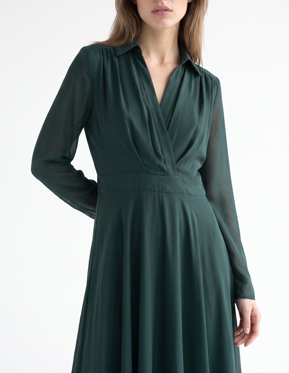 Vestido midi casual para mujer 3