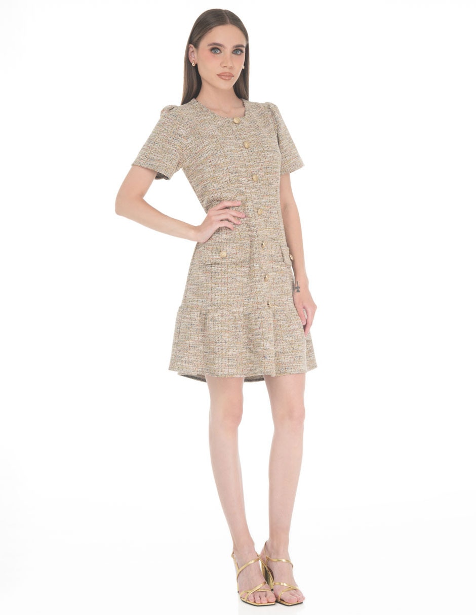 Vestido corto casual para mujer 3