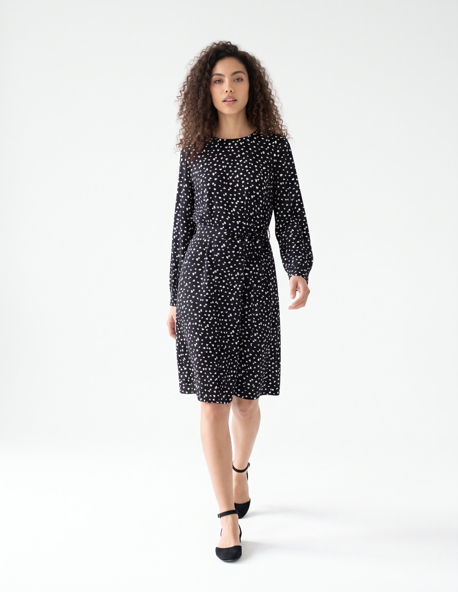Vestido a la rodilla casual para mujer Vestido a la rodilla casual para mujer