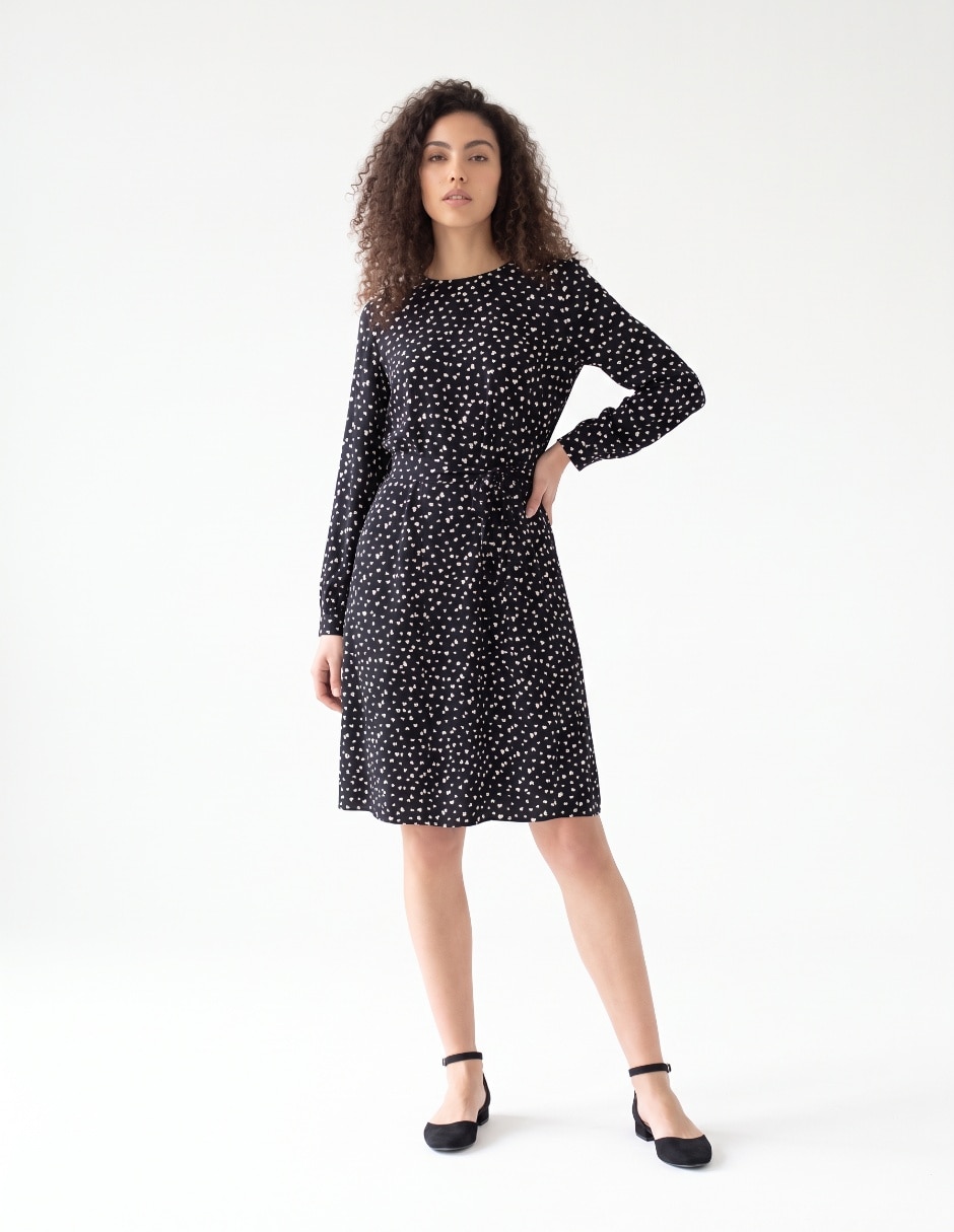 Vestido a la rodilla casual para mujer 3