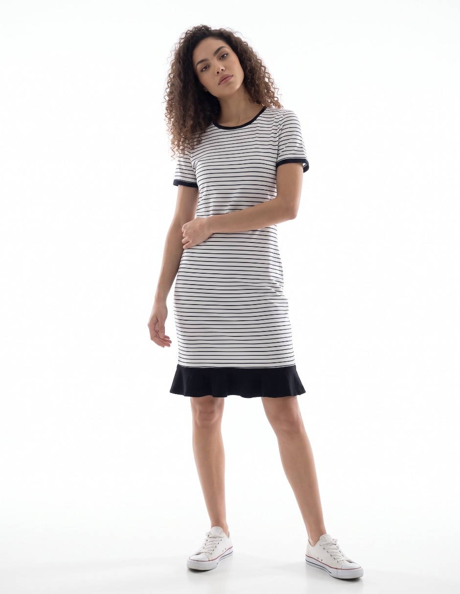 Vestido a la rodilla casual para mujer Vestido a la rodilla casual para mujer