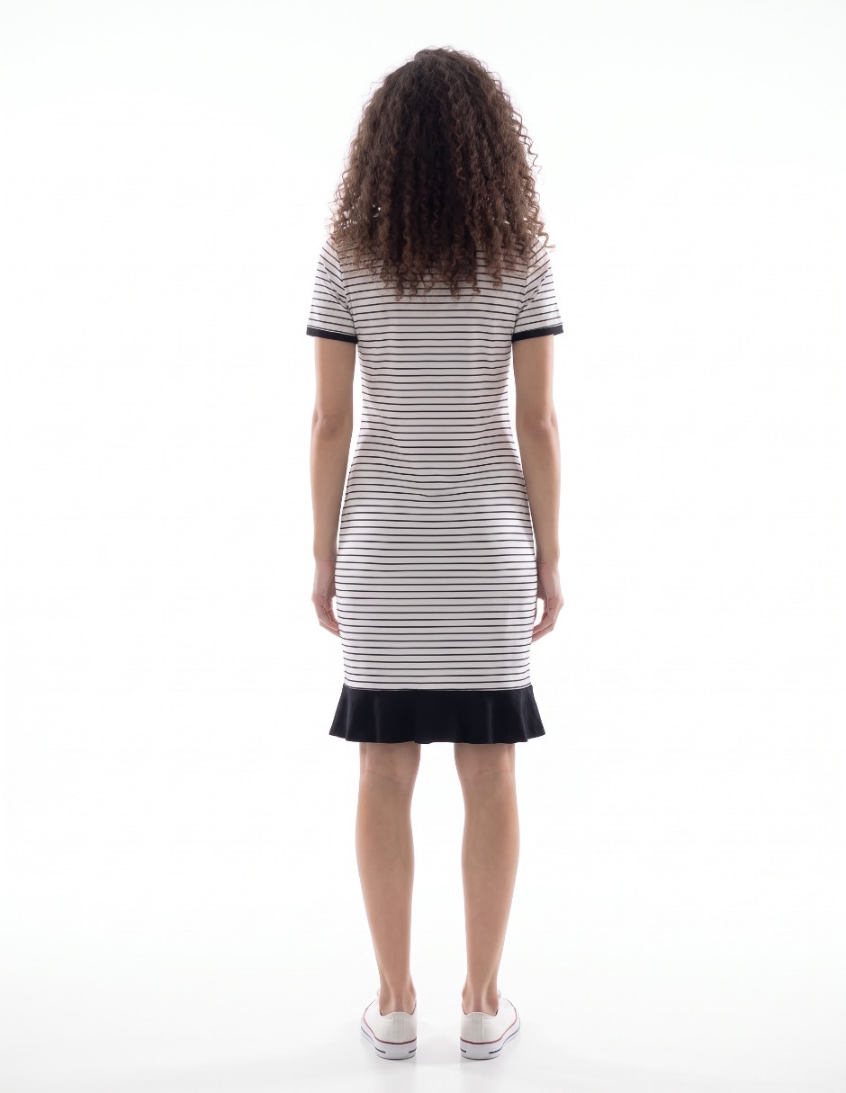 Vestido a la rodilla casual para mujer 2