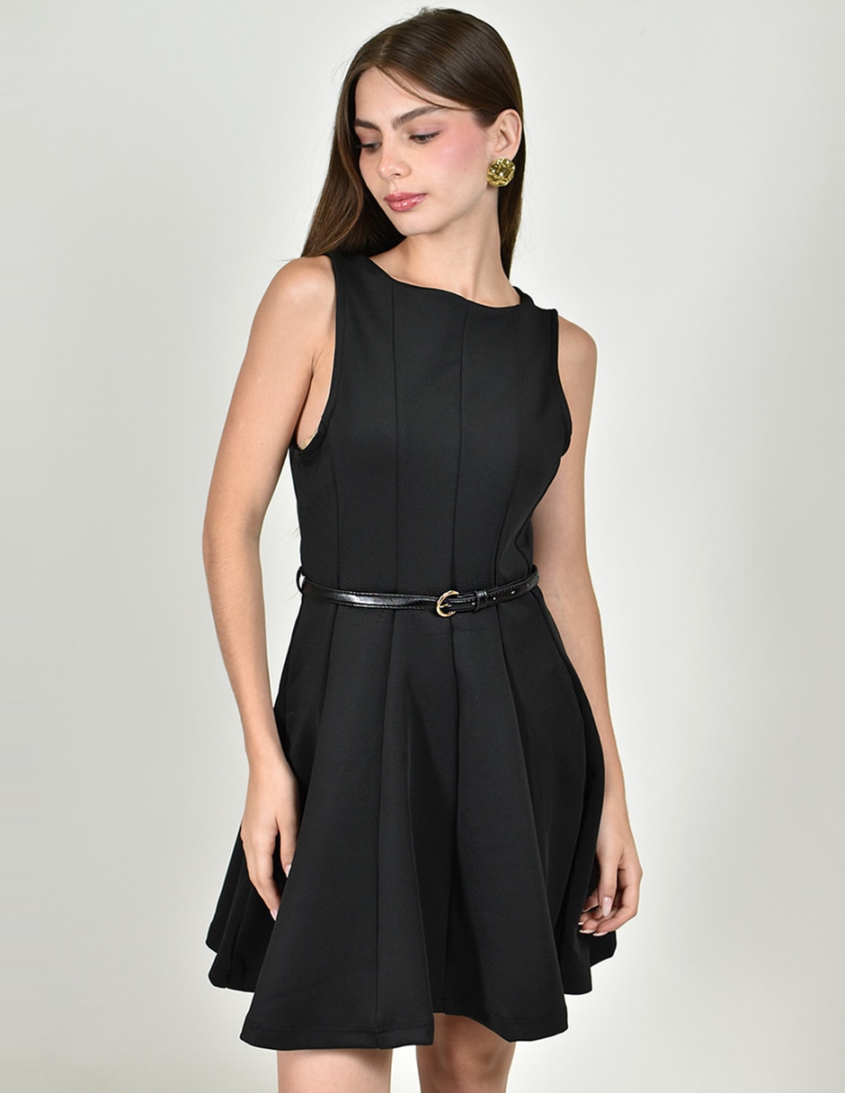 Vestido corto casual para mujer