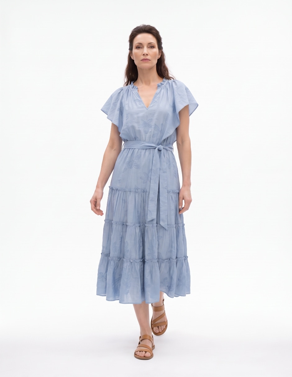 Vestido 3/4 casual para mujer 3