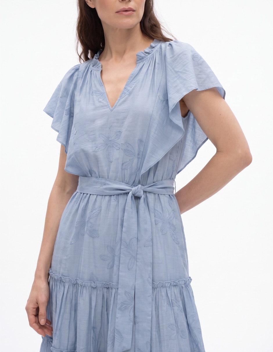 Vestido 3/4 casual para mujer 4