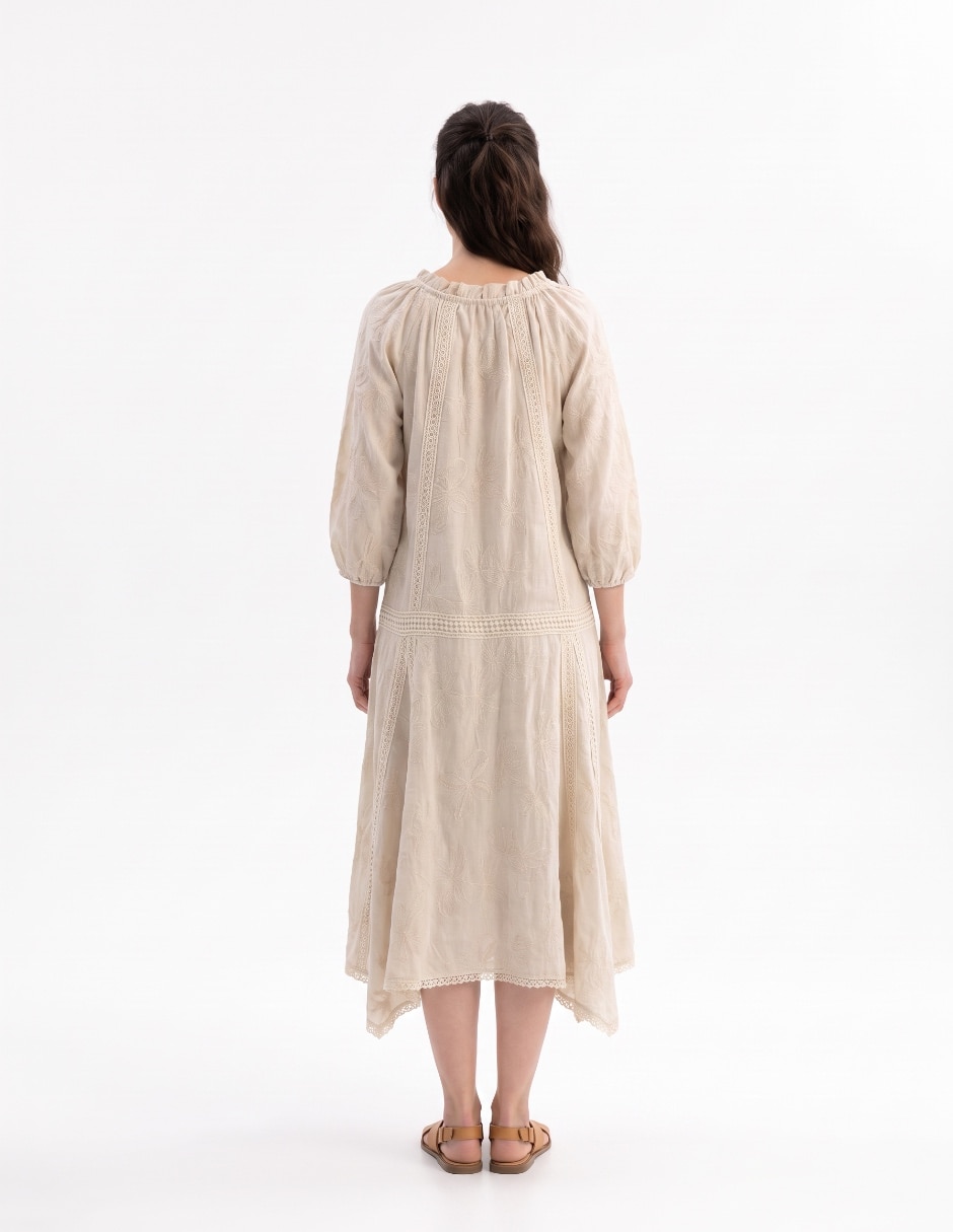Vestido 3/4 casual para mujer 2