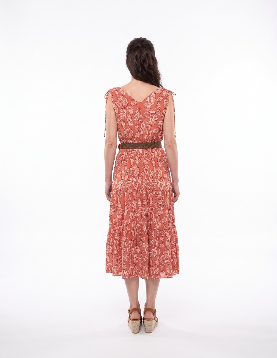Vestido 3/4 casual para mujer 2