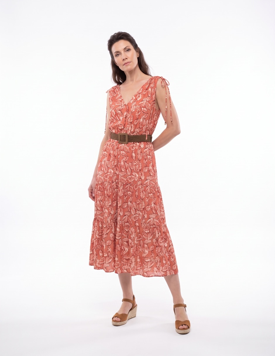 Vestido 3/4 casual para mujer 3