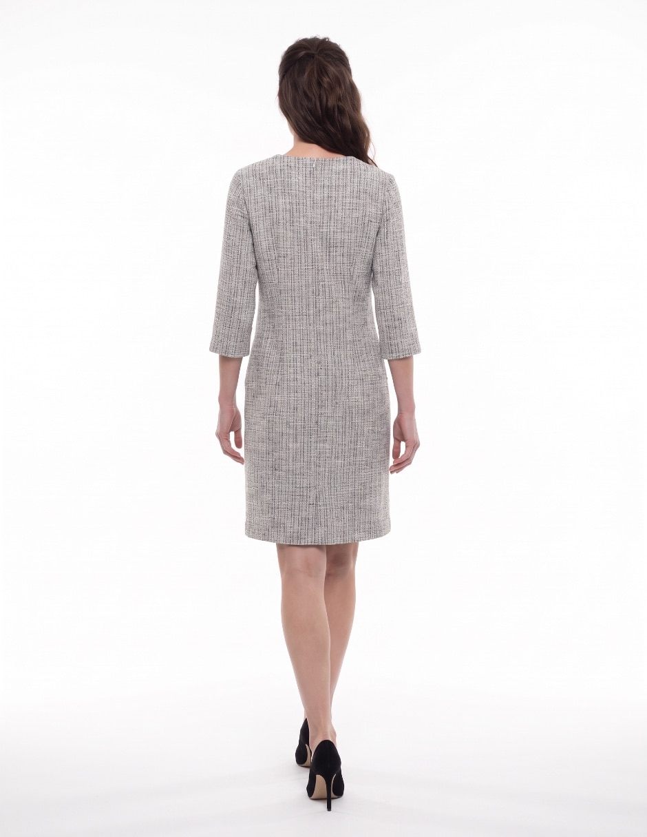 Vestido a la rodilla casual para mujer 2