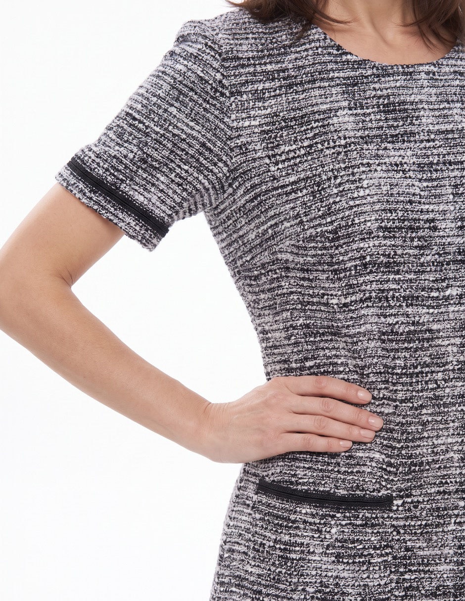Vestido a la rodilla casual para mujer 4