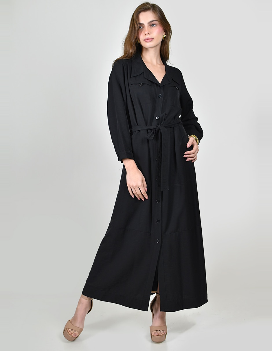 Vestido midi casual para mujer