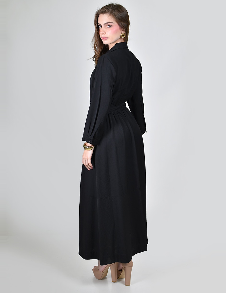Vestido midi casual para mujer 4