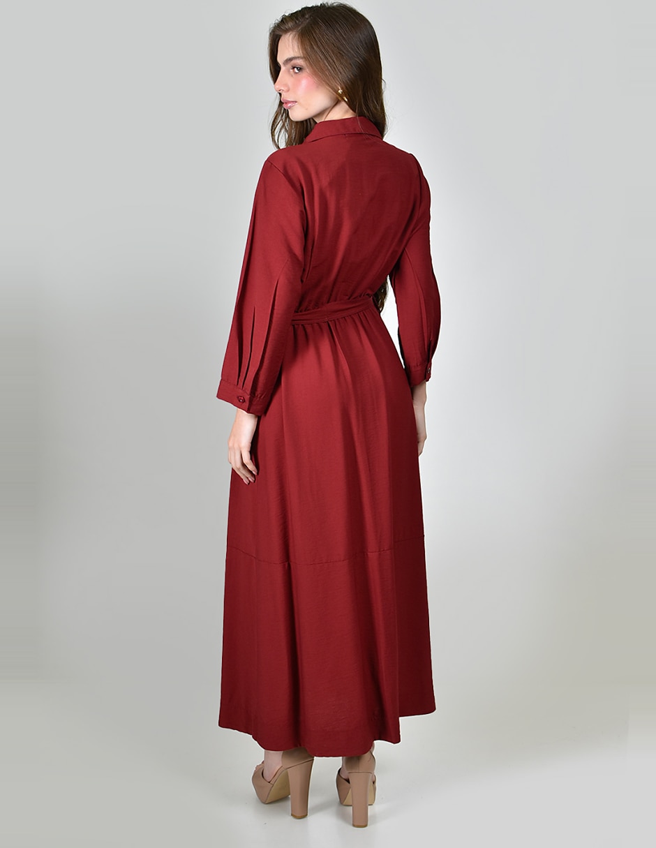 Vestido midi casual para mujer 4
