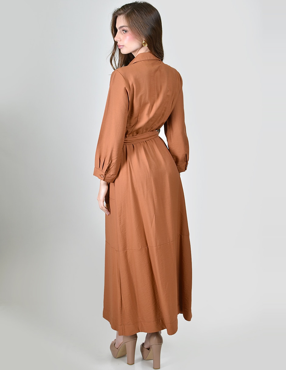 Vestido midi casual para mujer 4
