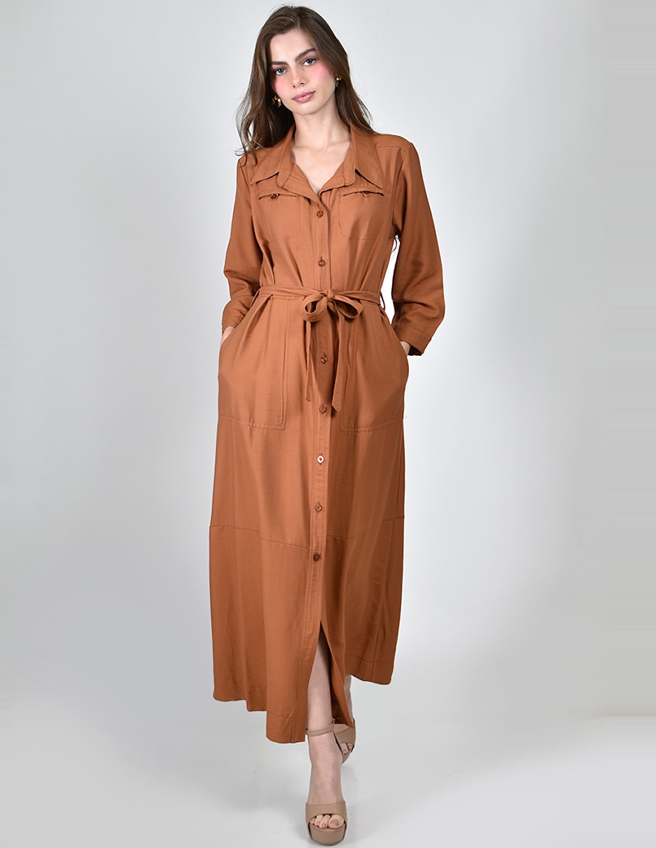 Vestido midi casual para mujer 2