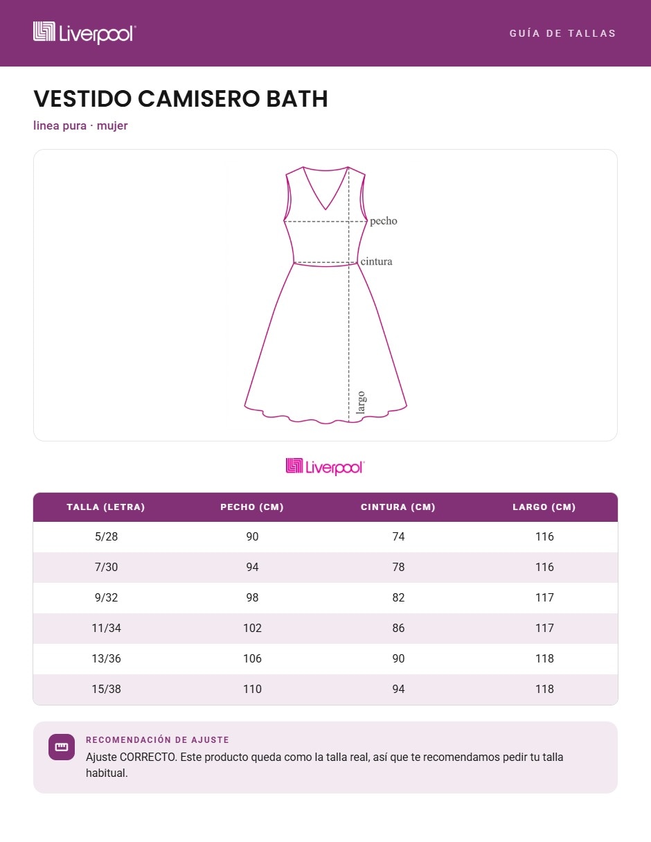 Vestido midi de fiesta bath para mujer 12