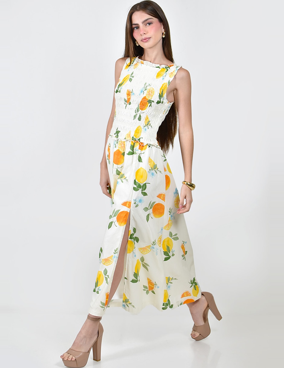 Vestido midi casual para mujer 5