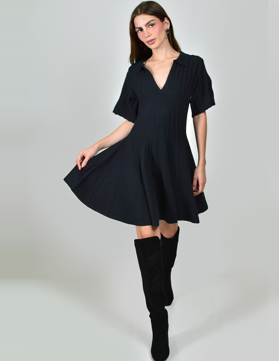 Vestido corto casual para mujer