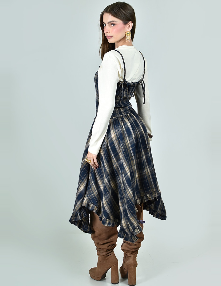 Vestido midi casual para mujer 5