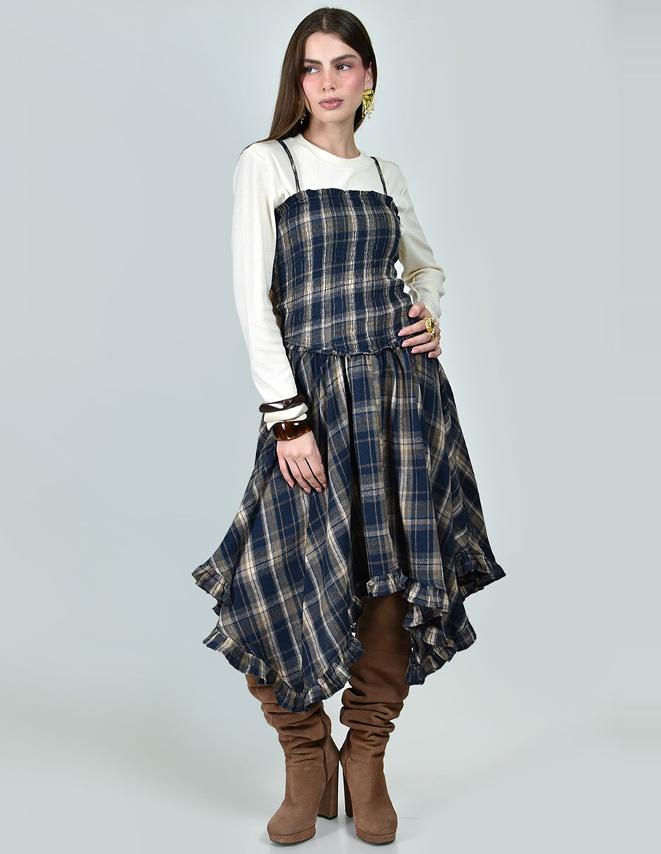 Vestido midi casual para mujer 7