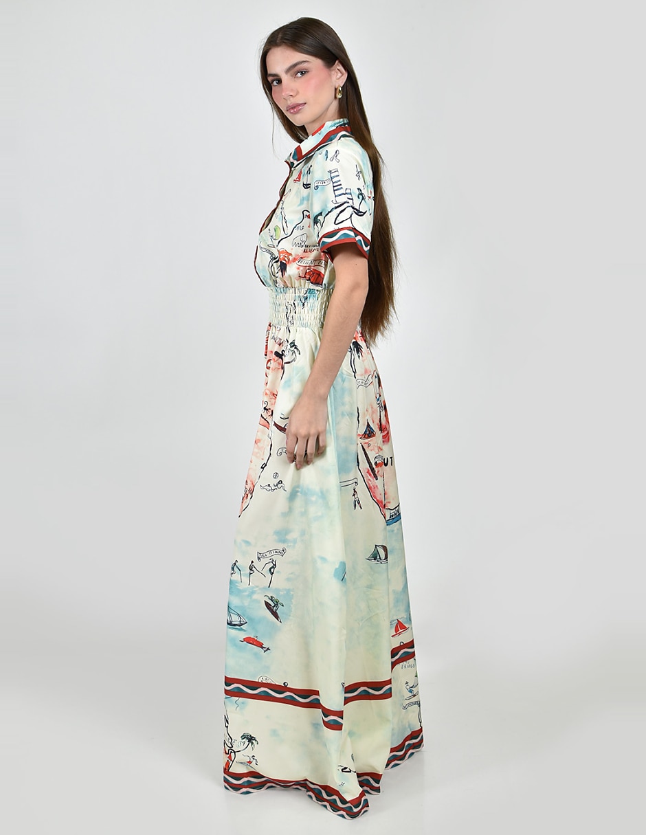 Vestido Largo Casual No aplica para mujer 5