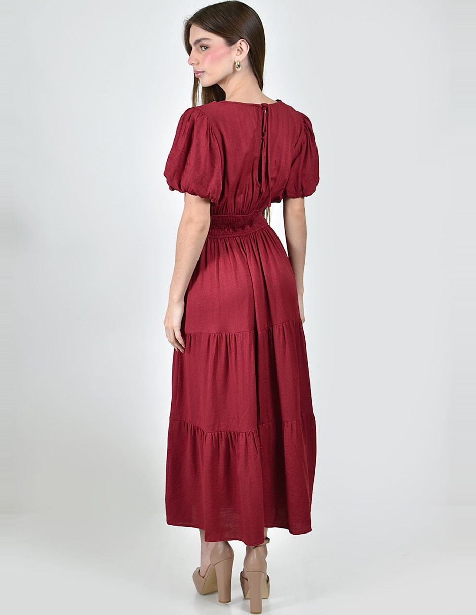 Vestido largo casual para mujer 4