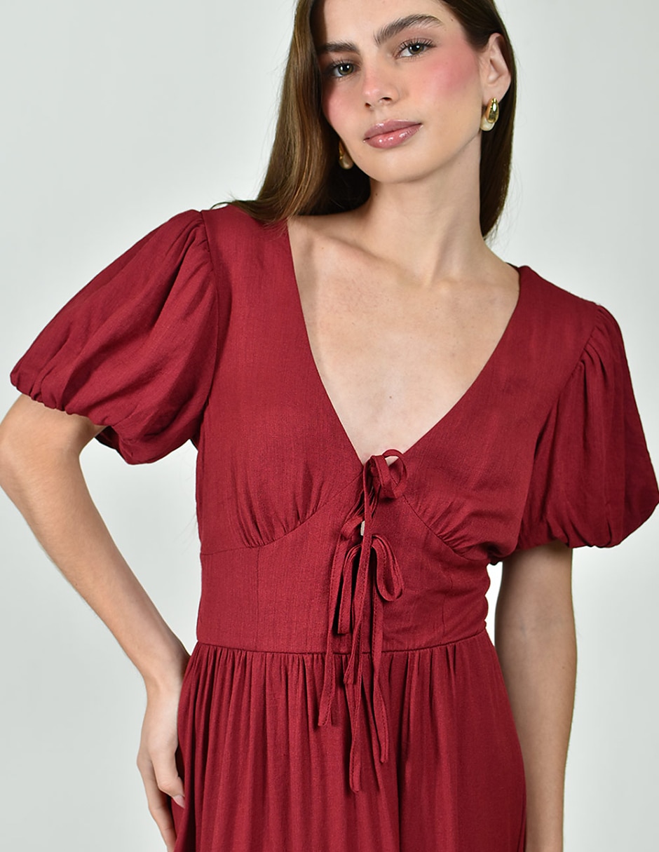 Vestido largo casual para mujer 3