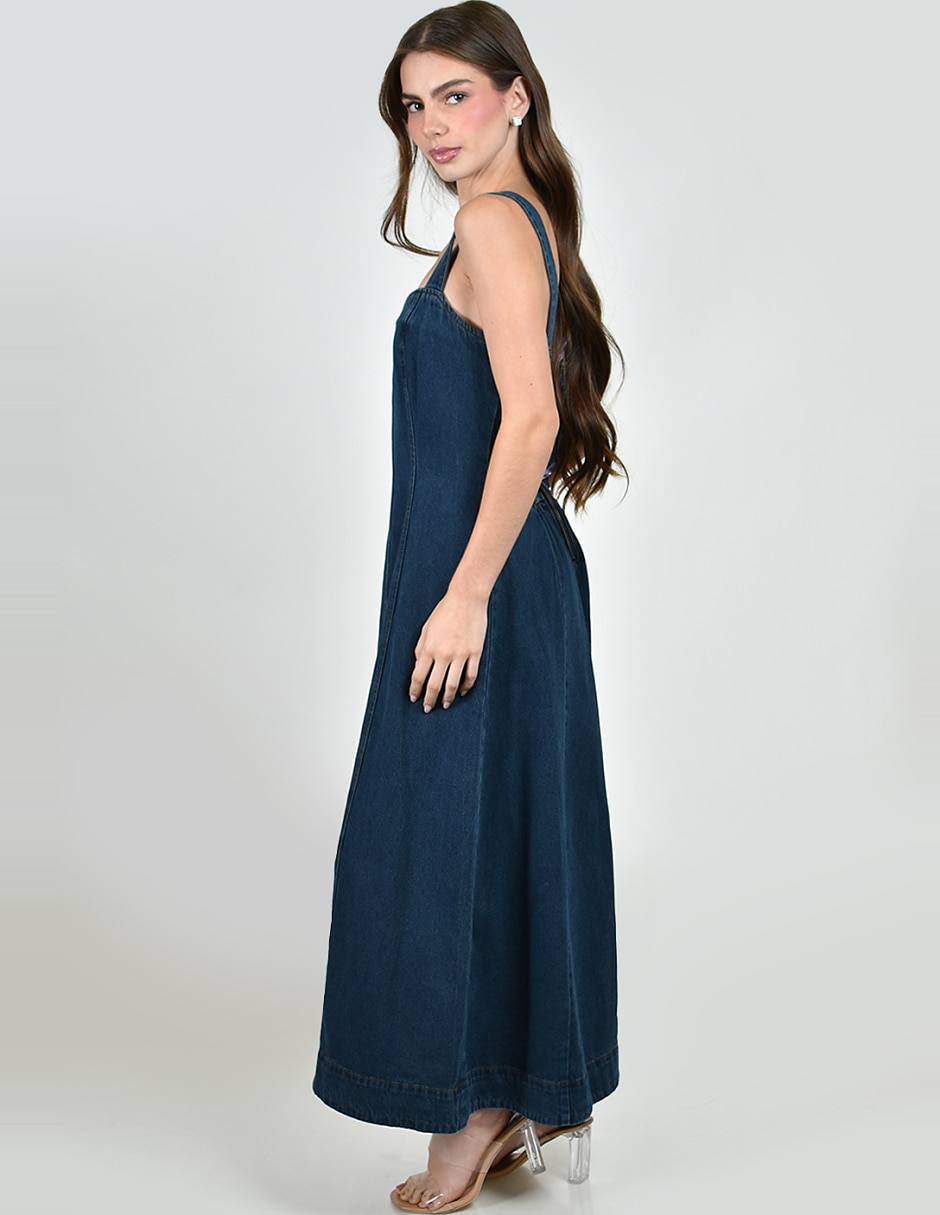 Vestido largo casual para mujer 2