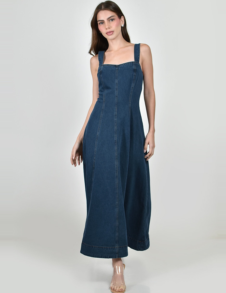 Vestido largo casual para mujer 5