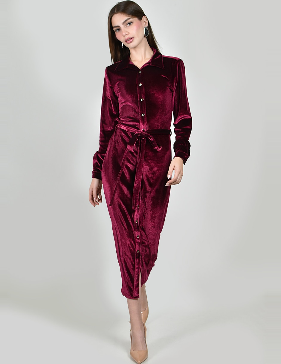 Vestido midi casual para mujer Vestido midi casual para mujer