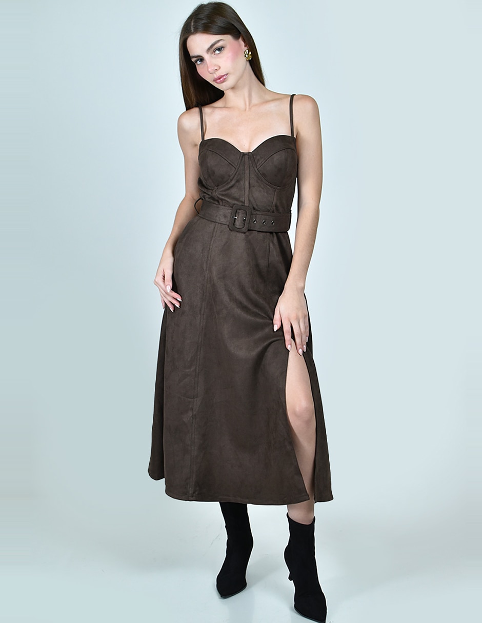 Vestido midi casual para mujer Vestido midi casual para mujer
