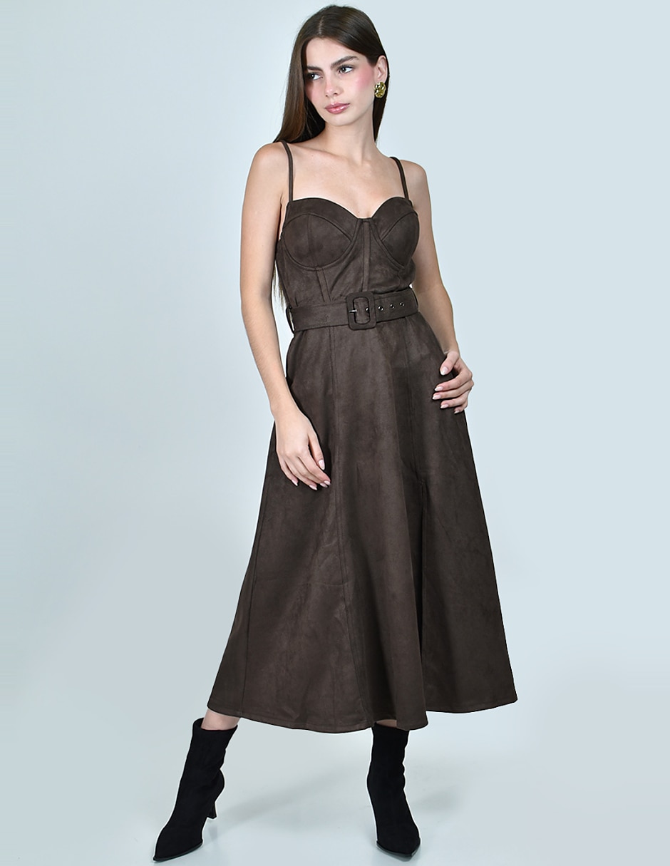 Vestido midi casual para mujer 5