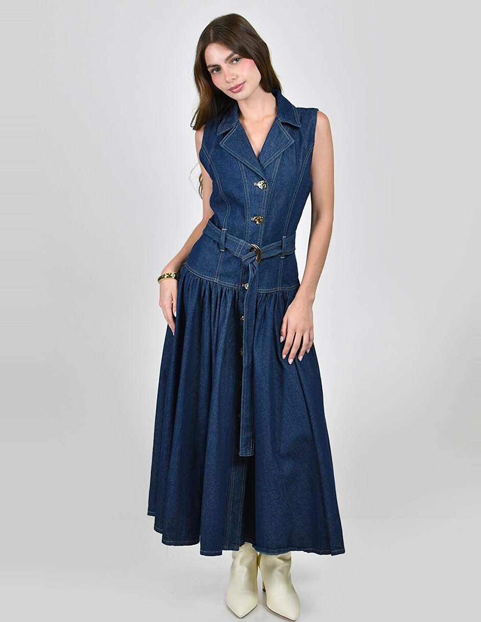 Vestido largo casual para mujer Vestido largo casual para mujer
