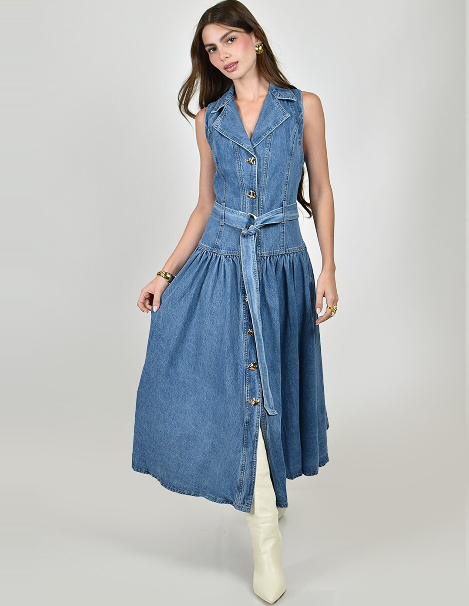 Vestido largo casual para mujer Vestido largo casual para mujer
