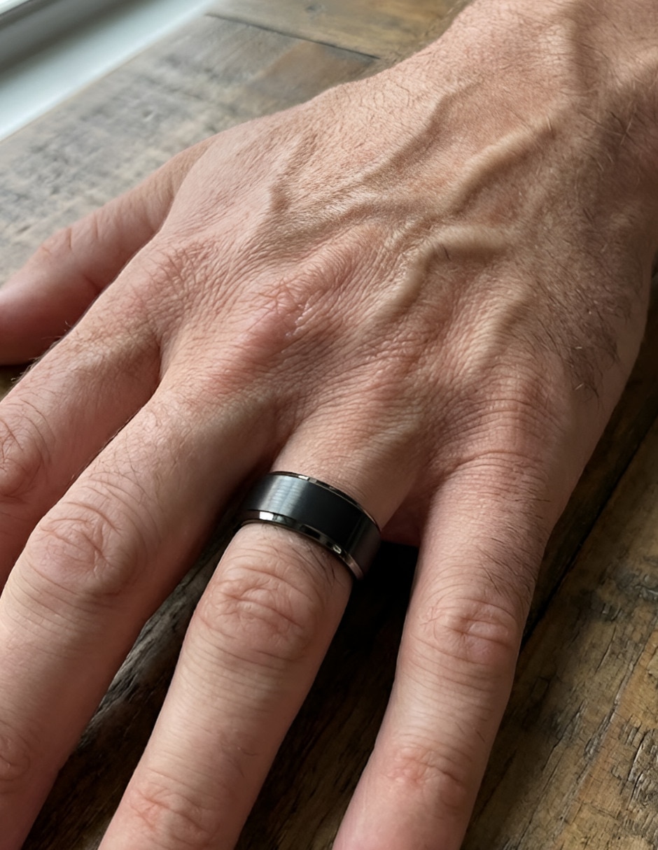Anillo redondo liso 2